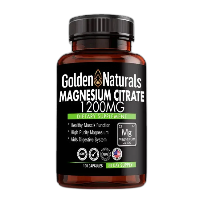 Citrato de Magnesio 100 Cápsulas